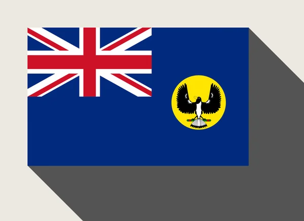 Estado da bandeira do Sul da Austrália — Fotografia de Stock