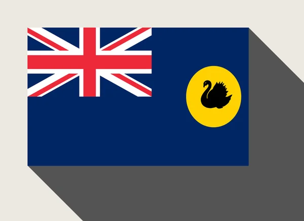 Флаг штата Западная Австралия — стоковое фото
