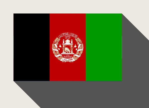 Afghanistan flag — Stock Photo, Image