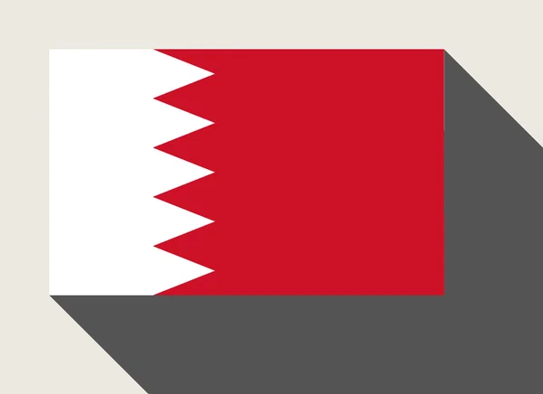 Vlag van Bahrein (Bahrain) — Stockfoto