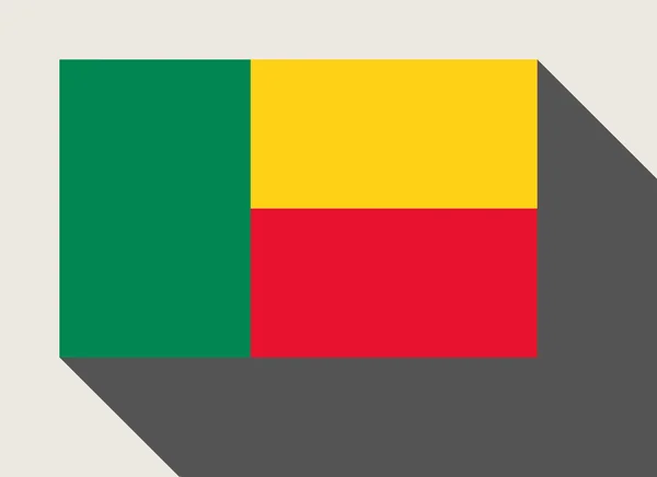 Benin zászló — Stock Fotó