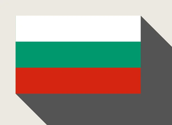 Прапор Болгарії — стокове фото