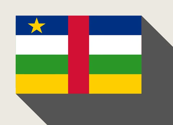 Central African Republic flag — Stock Photo, Image