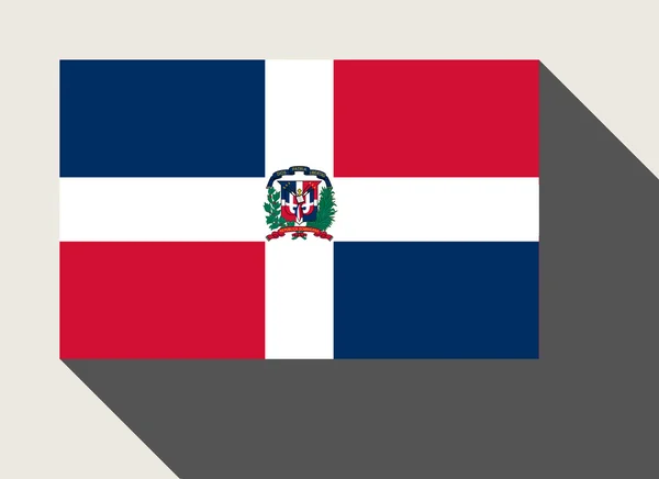 Прапор Домініканської Республіки — стокове фото