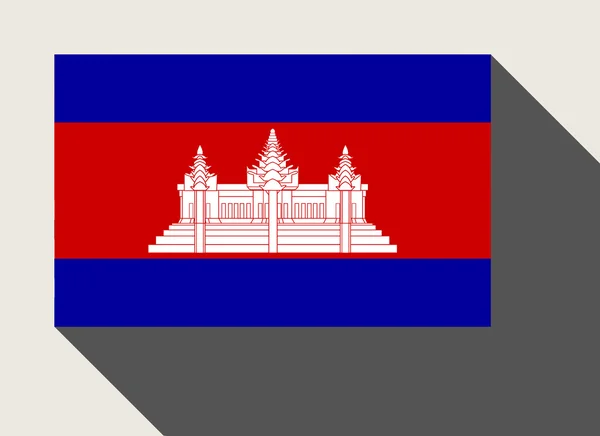 Kambodscha-Flagge — Stockfoto