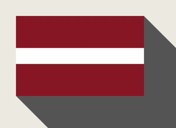 Letónia Bandeira — Fotografia de Stock