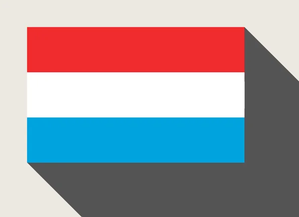 Люксембургский флаг — стоковое фото