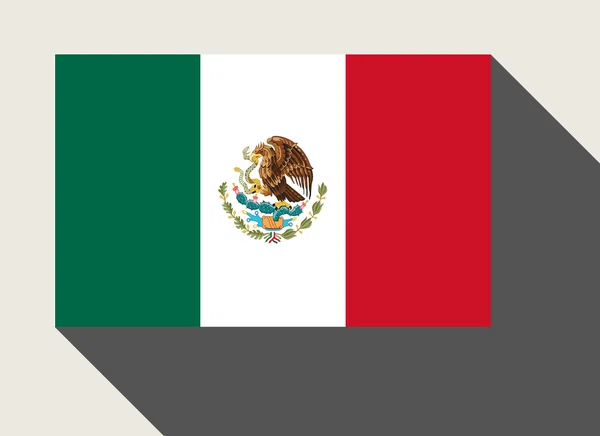 Mexiko flagga — Stockfoto