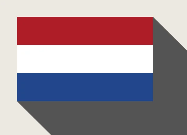 Vlag van Nederland — Stockfoto