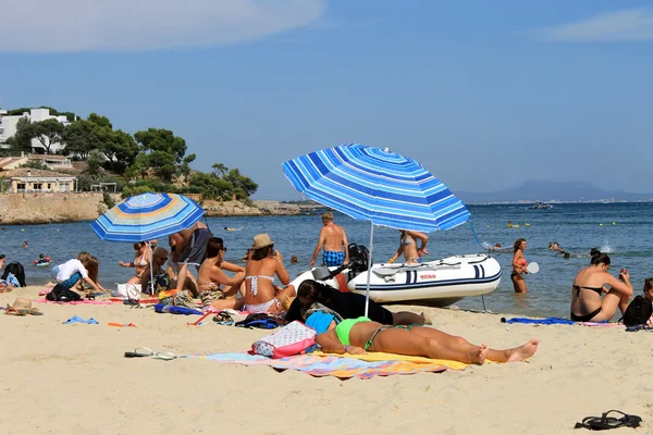 Palma Nova resortu v Mallorce — Stock fotografie