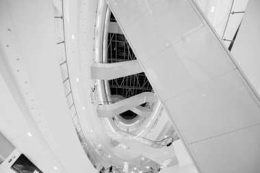05/21/2021 Escalators of the shopping center Gallery Krasnodar city Russia stage 2 horizontal photo