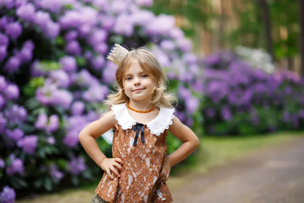 Sweet little girl outdoors Royalty Free Stock Images