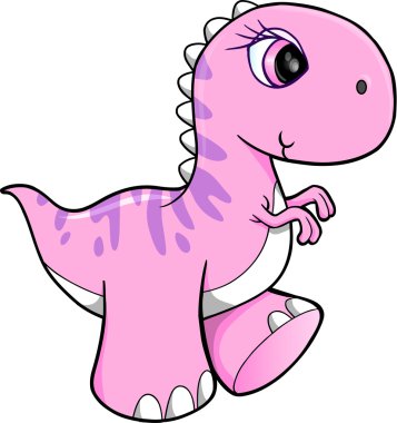 Güzel, pembe dinozor