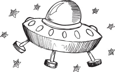 Doodle kroki Ufo