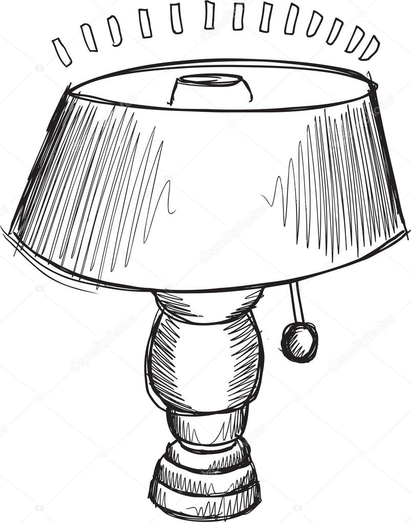Doodle sketch Lamp