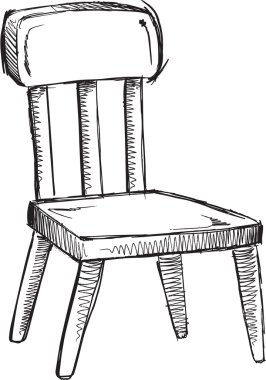 Doodle kroki sandalye