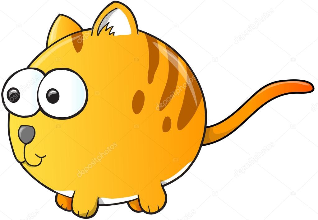 Cute Kitten Cat Vector Illustration art