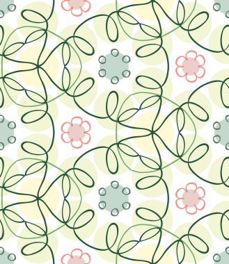 Çizilmiş sorunsuz Bahar renk desen, Eps10 vektör