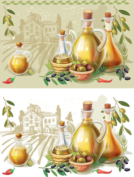 Оливкова олія — стоковий вектор