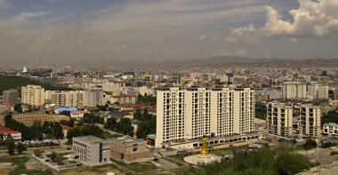 Ulan Batur, Moğolistan'da binaların yeni inşaat