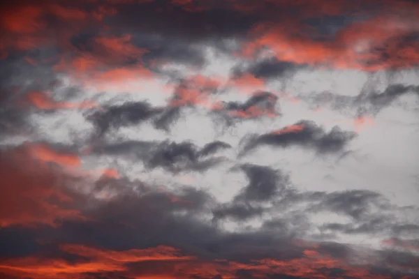 Bellissimi colori tramonto cielo . — Foto Stock