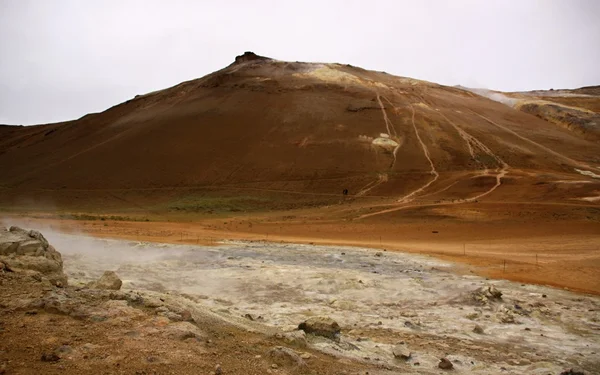 Fiume caldo in Islanda — Foto Stock