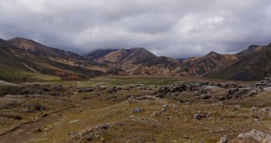 İzlanda 'da manzara 