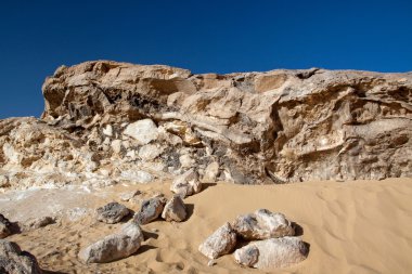 Kristal dağ Farafra oasis yakınındaki