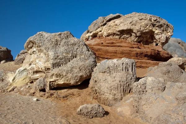 Montagne de cristal près de l'oasis de Farafra — Photo