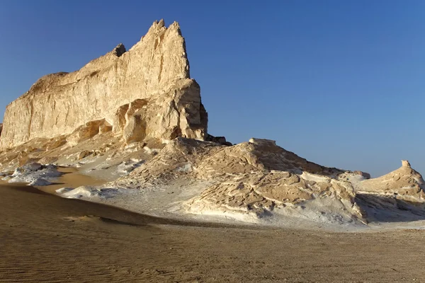 Sand stone formation in white desert — Stock Photo, Image