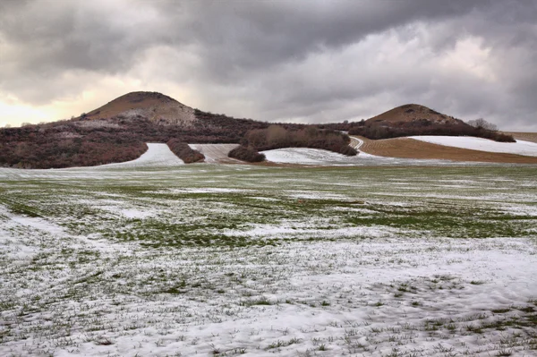 Montagnes moyennes tchèques — Photo