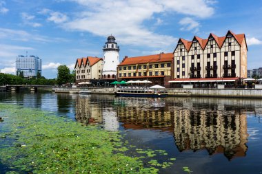 Kaliningrad. Eski şehir imar