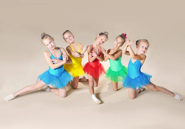 Little ballet dancers — Stock Photo, Image