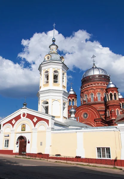 Igreja russa ortodoxa — Fotografia de Stock