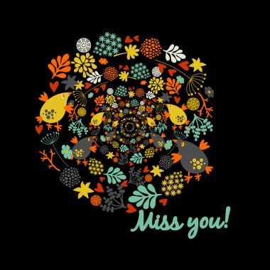 Romantik işareti kart kapağı için.