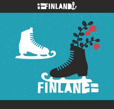 İskandinav ülke Finlandiya arması.