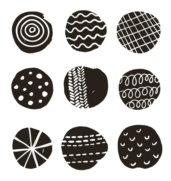 Background with decorative circles — Stock Vector