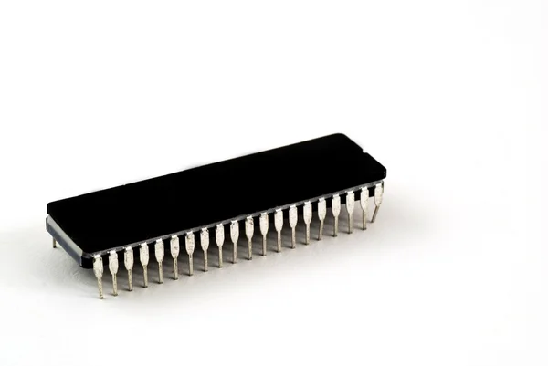 Dispositivos semicondutores e chips eletrónicos — Fotografia de Stock