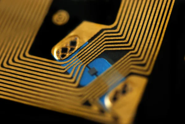 RFID čipy a značky Stock Fotografie