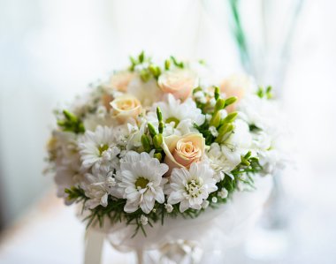 Güzel düğün buketi