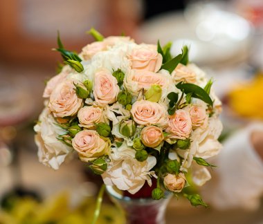 Güzel düğün buketi