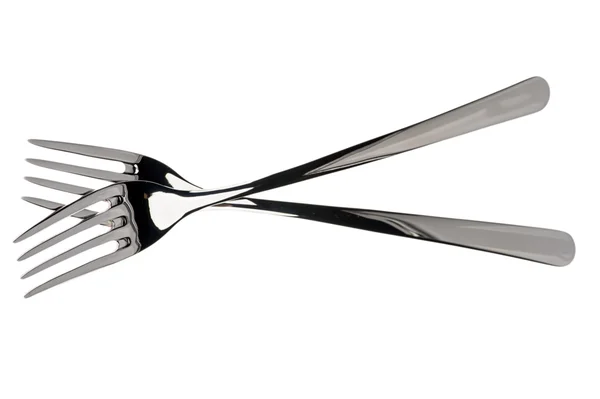 Fork isolated on white backgroundisolated on white background — Stock Photo, Image