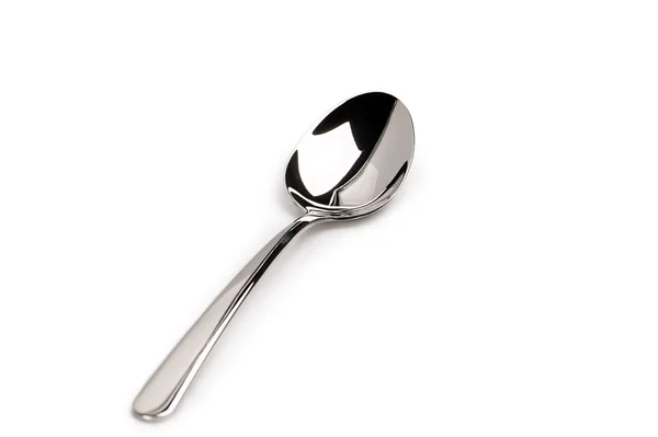 Spoon on white background — Stock Photo, Image