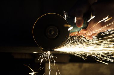 metal çelik boru taşlama