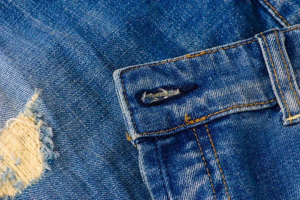 Hintergrund der Jeans Textur — Stockfoto