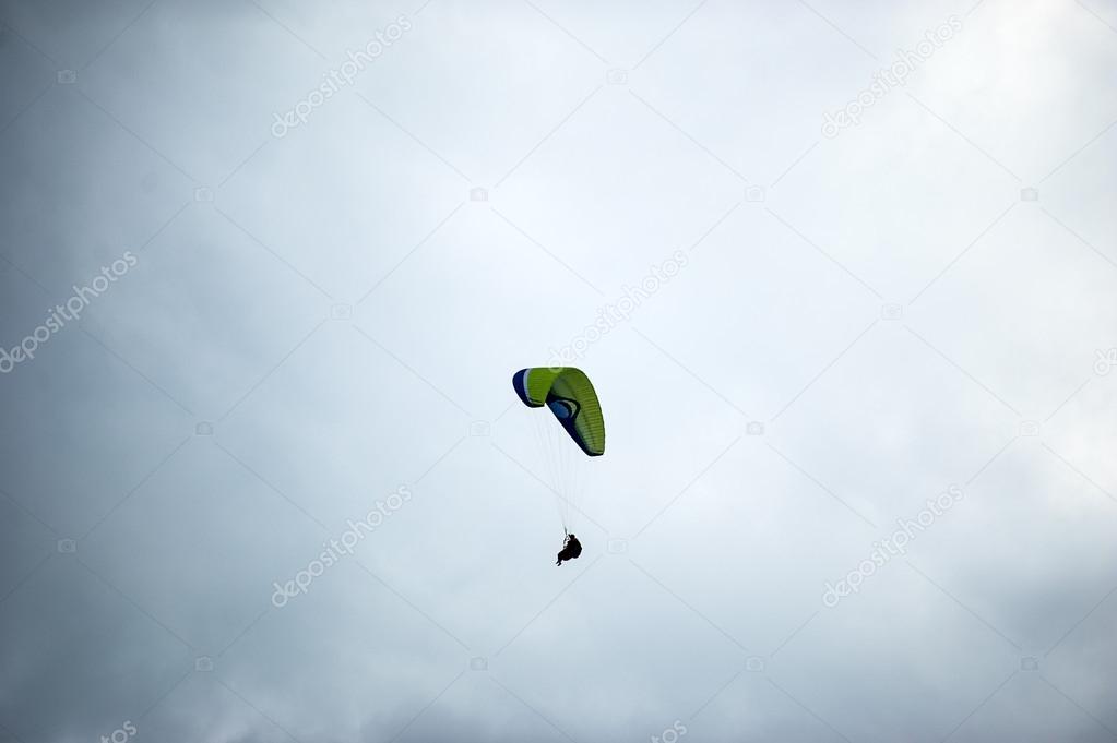 Paragliding activity as sport