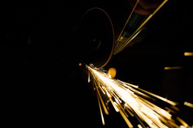 metal çelik boru taşlama