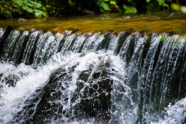 Tranquil bright waterfall — Stock Photo, Image