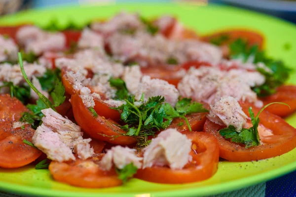 Salada com atum — Fotografia de Stock