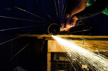 metal çelik boru zımpara kapatın